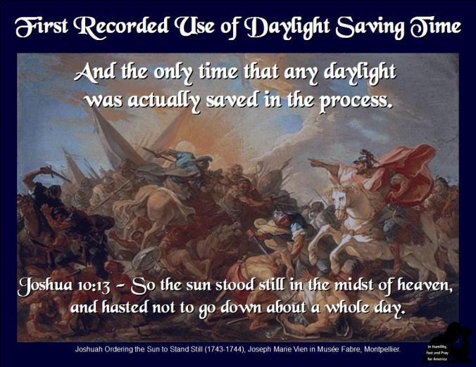 Joshua Daylight Savings Time